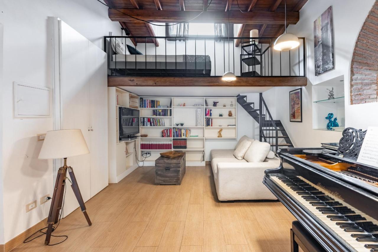 Musician Apartment Colosseo With Piano Rom Exterior foto